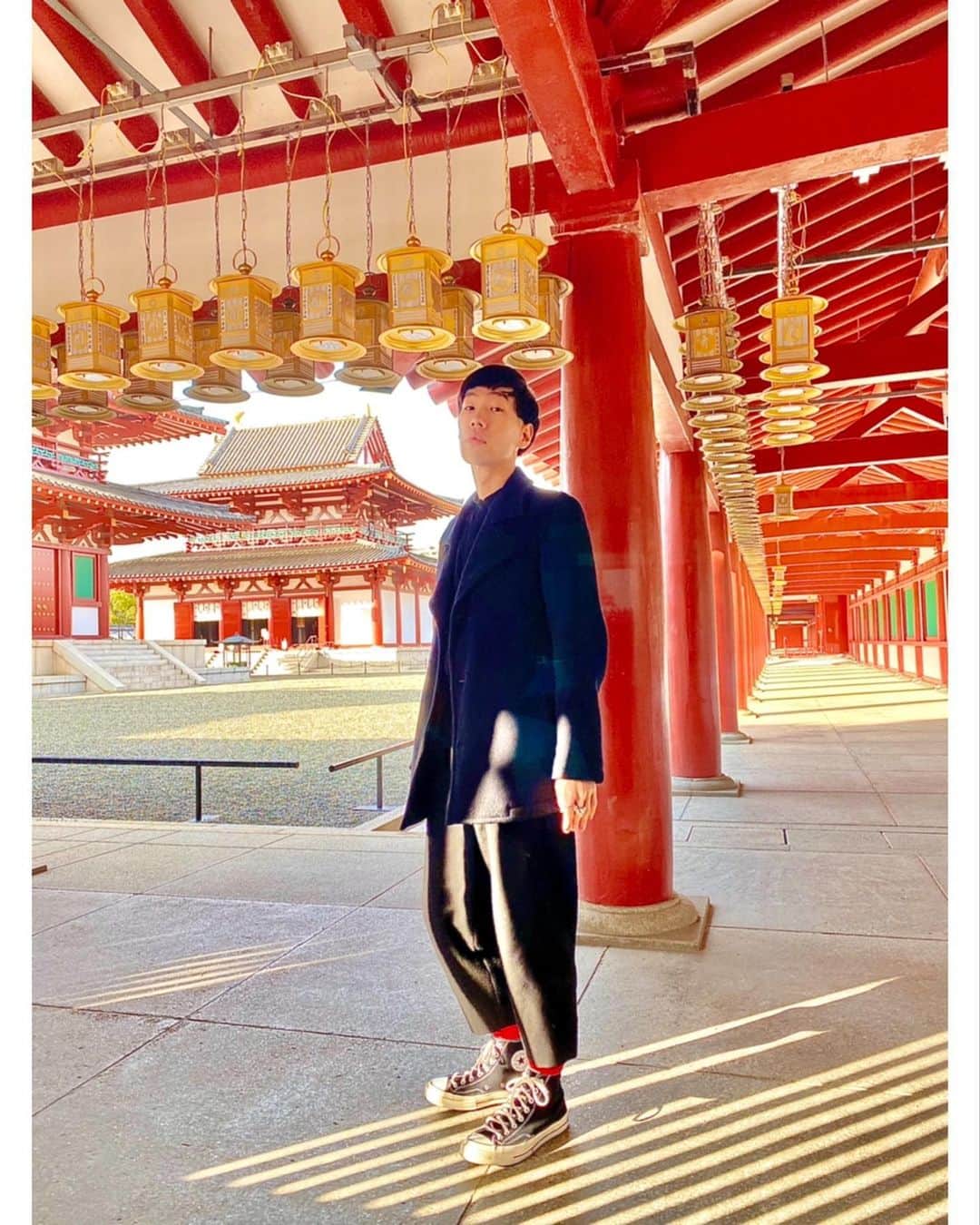 坂口涼太郎さんのインスタグラム写真 - (坂口涼太郎Instagram)「⛩🎎🧧🎸🏮 #お涼服」11月29日 17時21分 - ryotarosakaguchi