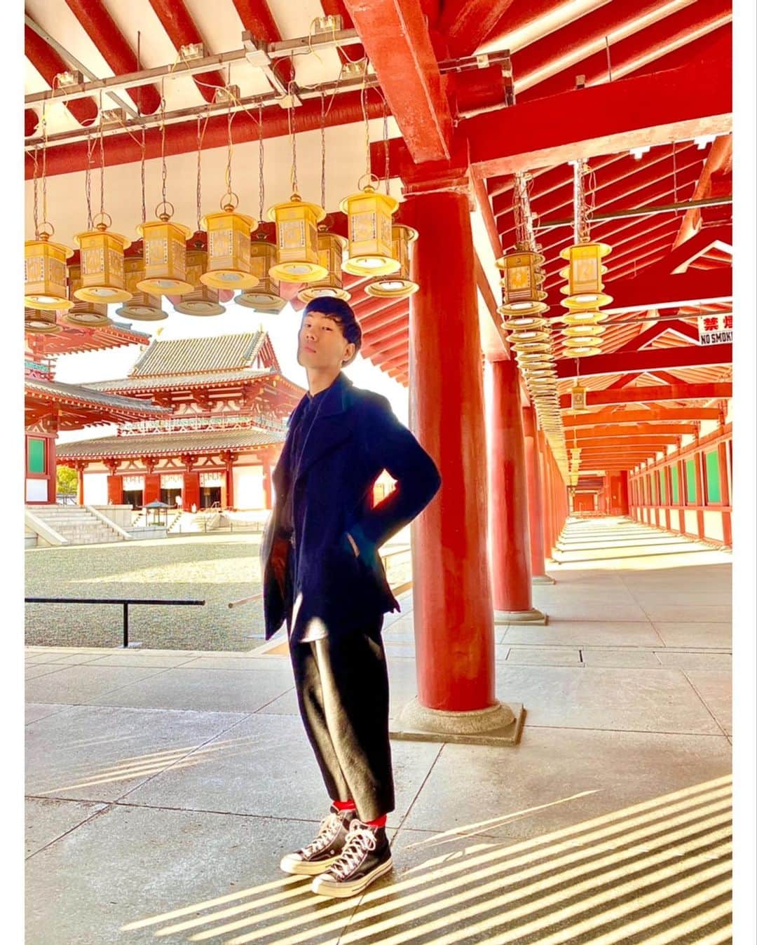 坂口涼太郎さんのインスタグラム写真 - (坂口涼太郎Instagram)「⛩🎎🧧🎸🏮 #お涼服」11月29日 17時21分 - ryotarosakaguchi
