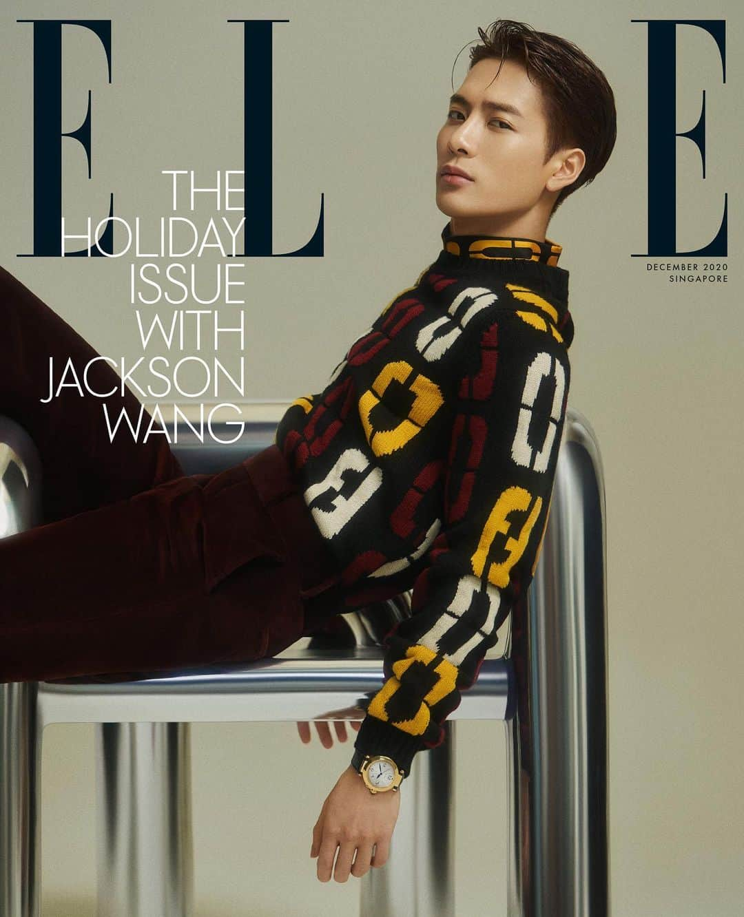 ジャクソンさんのインスタグラム写真 - (ジャクソンInstagram)「@ellesingapore  #cover #december  SOON」11月29日 17時34分 - jacksonwang852g7