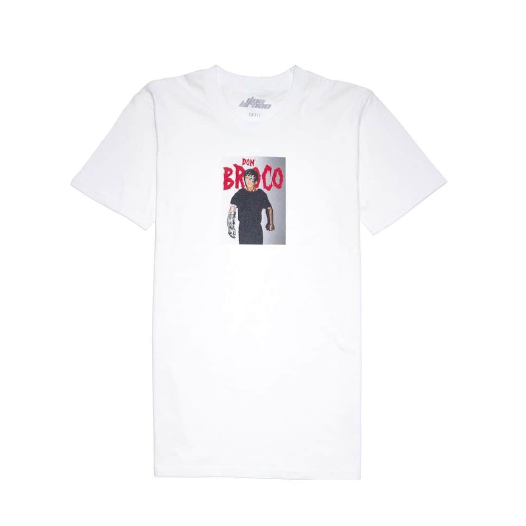 Don Brocoのインスタグラム：「Limited to only 30 pieces each, the Rob-Bot Icon tee & hoodie available for one last day at DONBROCOMERCH.COM」