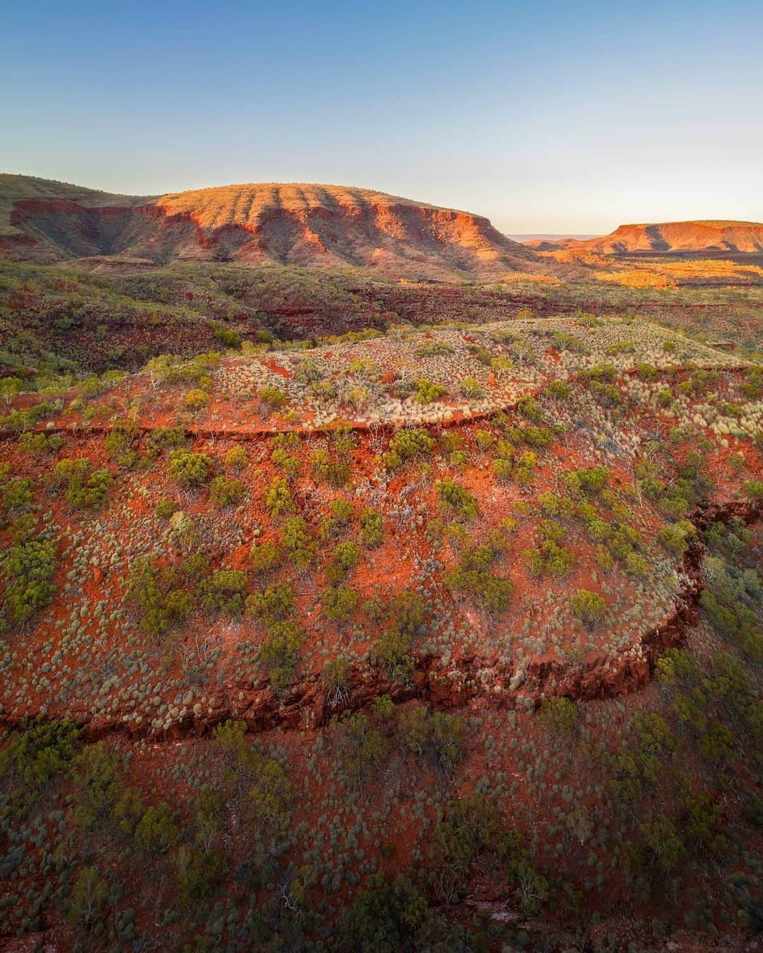 Australiaさんのインスタグラム写真 - (AustraliaInstagram)「There is something so mesmerising about the rich colours of the outback 🎨 @naturebynathan took this epic shot of #KarijiniNationalPark in @australiasnorthwest while soaking up some sunshine on a perfect day ☀️ The national park is an adventure playground of cavernous gorges right in the middle of @westernaustralia's #Pilbara region. Swim in spring-fed freshwater pools at the bottom of cascading waterfalls (we highly recommend a dip at #FortescueFalls or #HancockGorge), hike one of the many walking trails, head to #OxerLookout for incredible views over of four mighty gorges, or camp under the stars for a true outback experience. #seeaustralia #thisisWA #EpicPilbara #holidayherethisyear」11月30日 4時00分 - australia