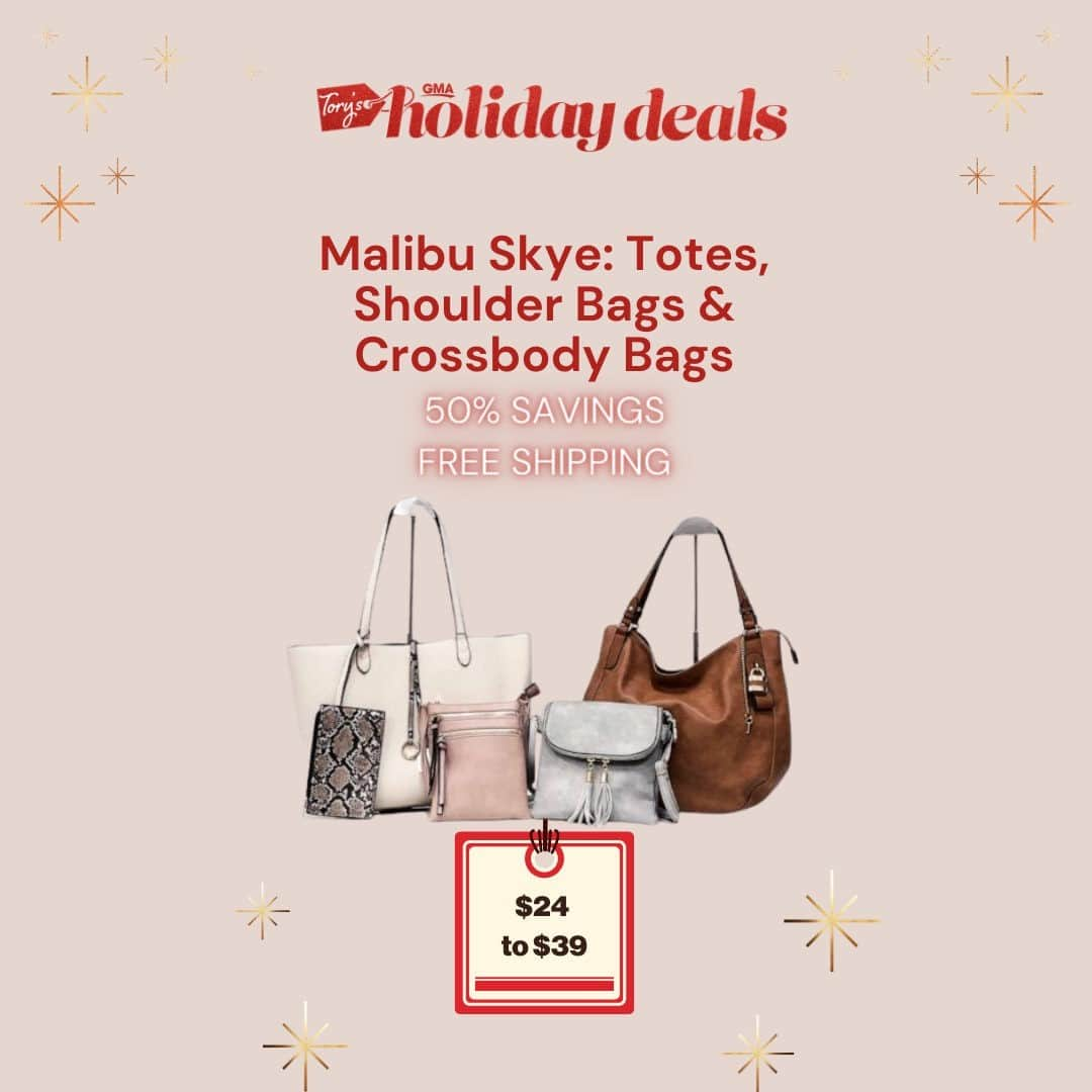 Good Morning Americaさんのインスタグラム写真 - (Good Morning AmericaInstagram)「Malibu Skye designs ‘hands-free’ style bags featuring multi-purpose interior and exterior pockets and sleeves. Shop them at our link in bio now! #gmadeals #deal #sale #blackfriday #cybermonday #shopping #bags #totes #handbag #purse」11月30日 4時00分 - goodmorningamerica