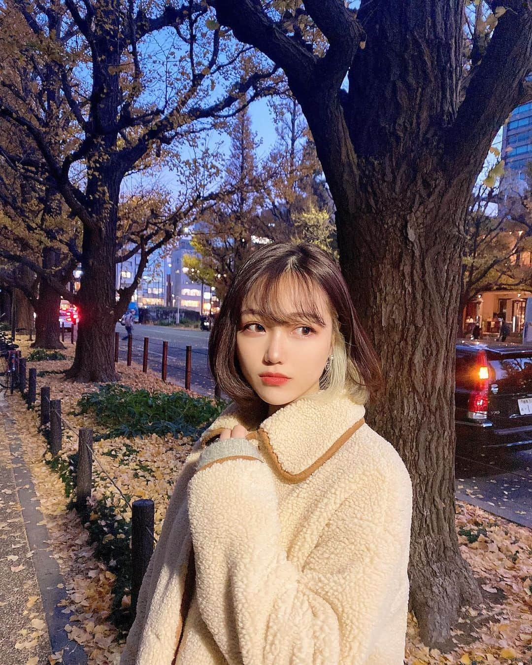 石川晶子（あきぽよ）さんのインスタグラム写真 - (石川晶子（あきぽよ）Instagram)「紅葉をみてきました🌞🍁もう大分散ってるところもあったから今週がギリギリかなぁー❓夜もとっても綺麗🥰 ついに冬突入ってかんじがしてきたなぁ  もう今年ラストスパート❣️  #紅葉#紅葉デート #紅葉#紅葉スポット #紅葉ライトアップ #並木通り#銀杏並木」11月29日 20時21分 - i_am____aki