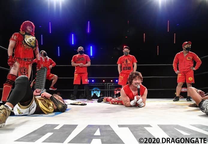 小林瑛太のインスタグラム：「No saben..  #DRAGONGATE #Prowrestling #Eita #Professional #DragongateNetwork #RED #Wrestler #Lucha #NumeroUno #Workout #NoMolestar #Japan #China #Mexico #UnitedKingdom #America #France #india #Istanbul #korea #Turkey #Russia #Indonesia #Italy #Brazil #Germany #Spain  #swag #instagood #photooftheday」