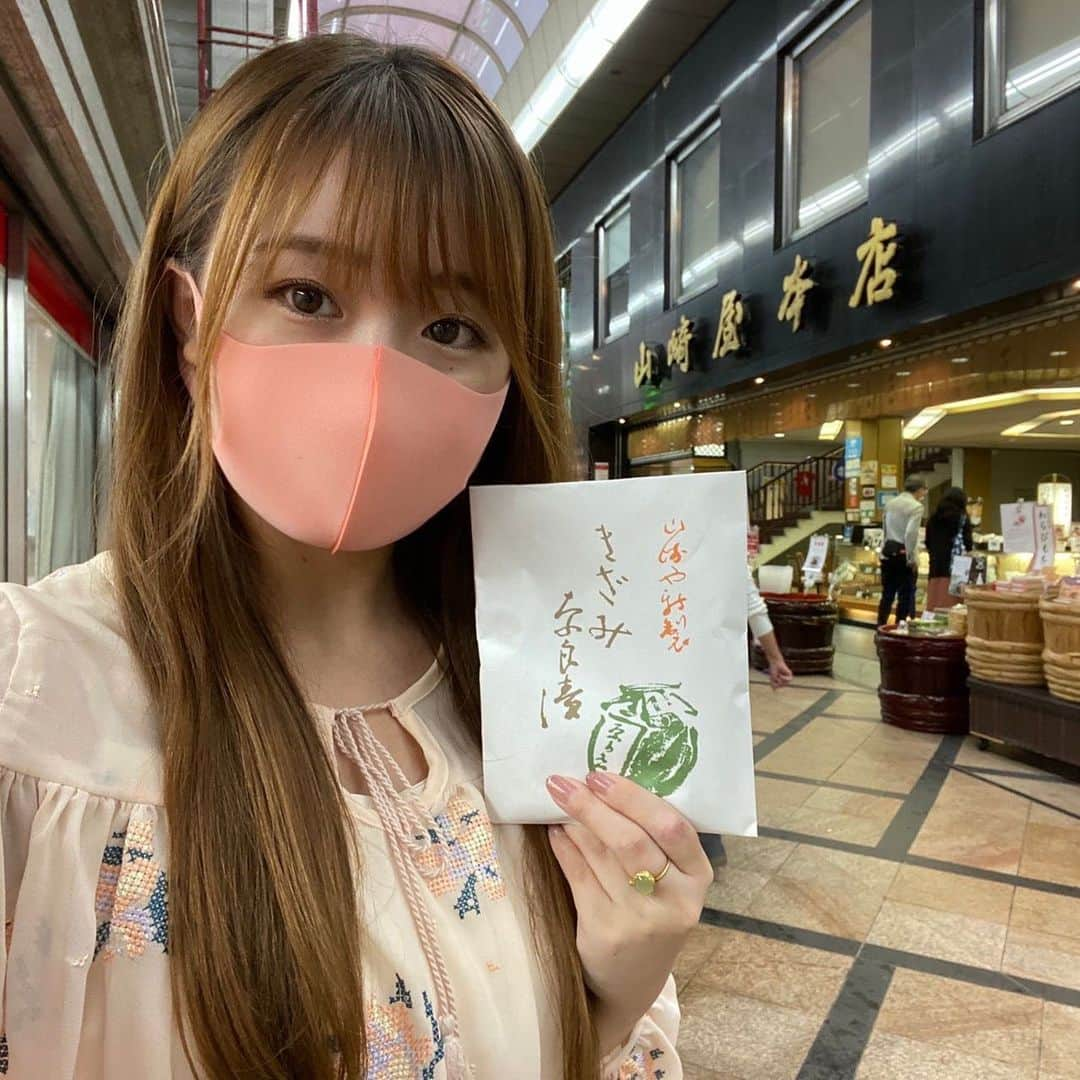 上野貴穂さんのインスタグラム写真 - (上野貴穂Instagram)「.﻿ 山崎屋さんの奈良漬けも🙆‍♀️﻿ ﻿ #奈良 #奈良漬け #山崎屋﻿」11月29日 20時41分 - kiho_ueno