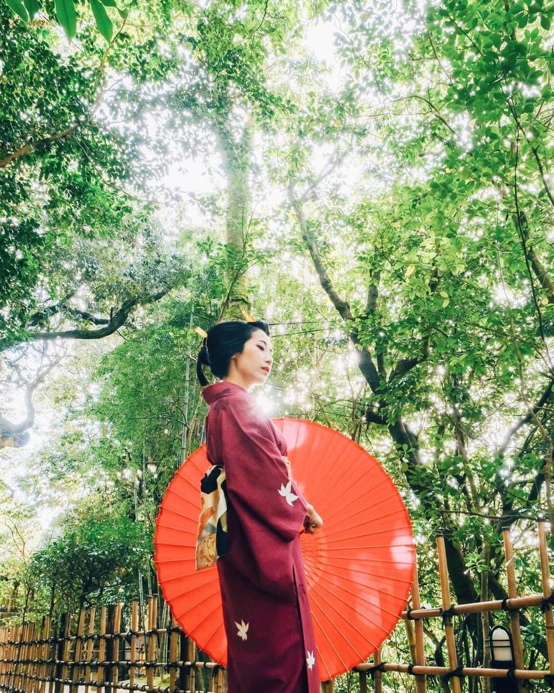 TAKI Modのインスタグラム：「. . kimono . . 家の裏は山なんだけど . 遂に隣の家の畑にイノシシが出ました😂 . . 【location : Kyoto , Japan 】 . . follow☞@team_jp tag ☞#team_jp_ ←最後の_忘れず . . XPRO2 / XF16-80mm . .  #portrait#ポートレート  #RECO_ig  #igersjp#IG_phos #写真好きな人と繋がりたい#その瞬間に物語を#スクリーンに恋して#genic_japan  #pasha_magazine @FUJIFILMjp_x  @FUJIFILM_xseries」