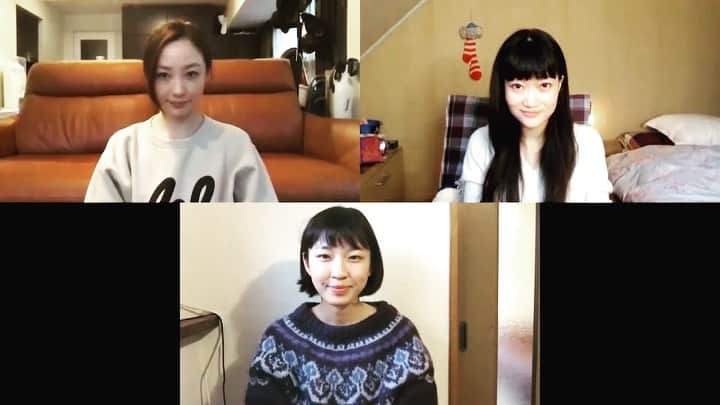 李千鶴のインスタグラム：「ちょっとお久しぶりの「さつきとみどり」です！ 今回の脚本は、2回目の大登場、木村美月さんです。 タイトルは「鬼になる」 本編は近日公開です。こちらは予告、ご覧くださいー！  #さつきとみどり  #木村美月　#智順  #YouTube  #ふたり芝居」
