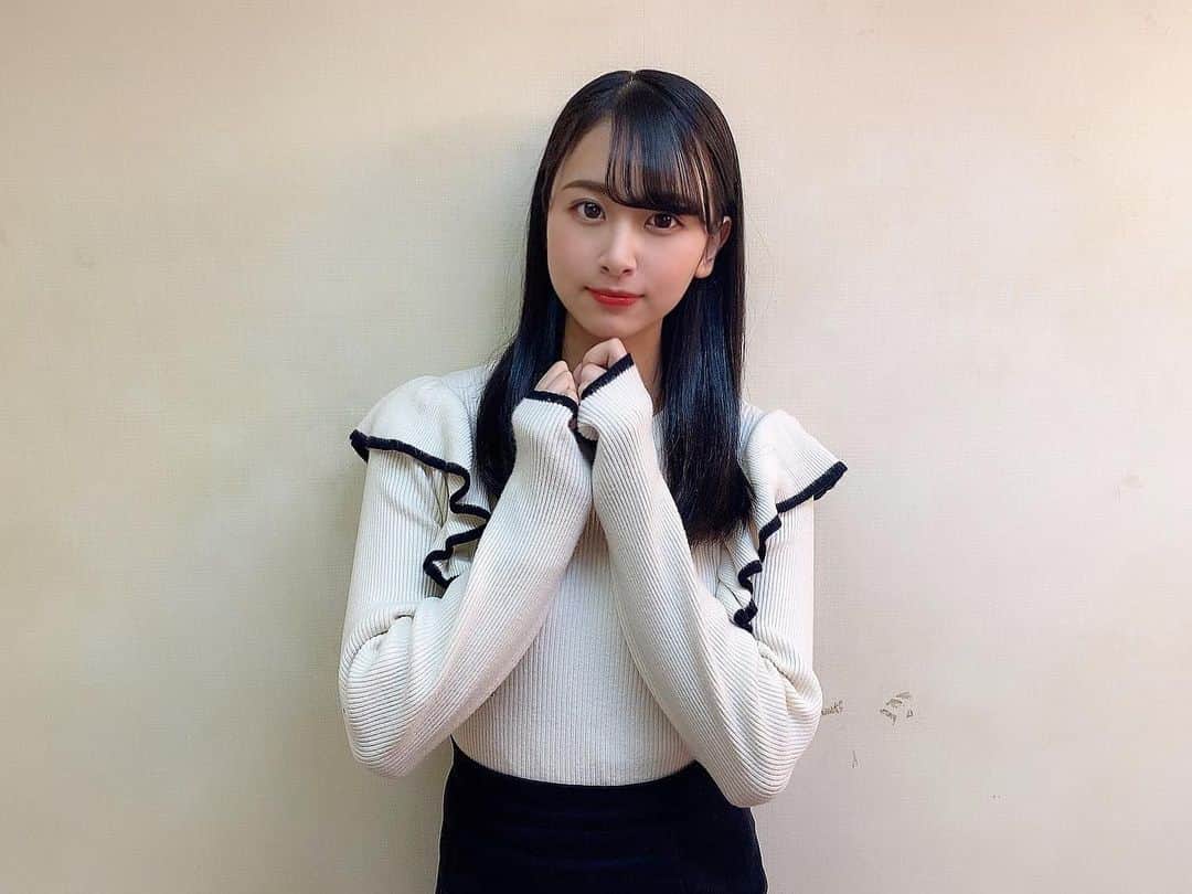 のインスタグラム：「. オンラインお話し会ありがとうございました😊 . . #ngt48 #富永夢有 #オンラインお話し会 #ありがとうございました #followme #좋아요」