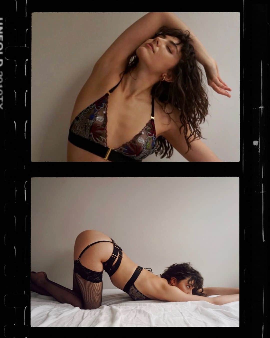 Amelia Zadroのインスタグラム：「Sunday in @atelierbordelle 🖤」
