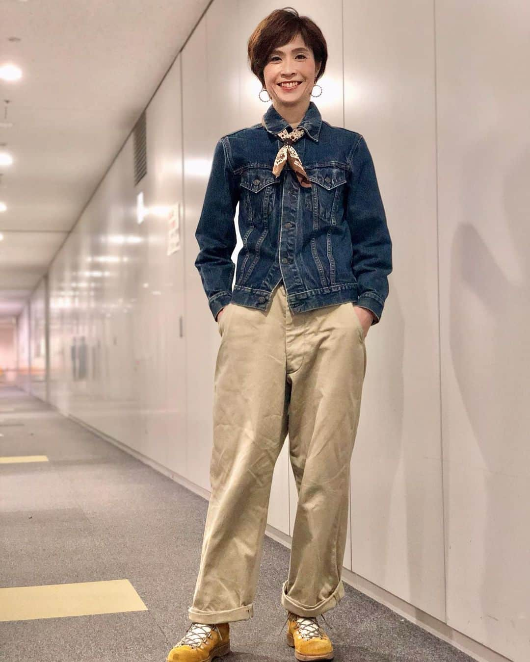 今村涼子さんのインスタグラム写真 - (今村涼子Instagram)「#私服#古着#levis70505#levis3rd #大人古着#古着大人女子」11月29日 22時20分 - ryoko.imamu