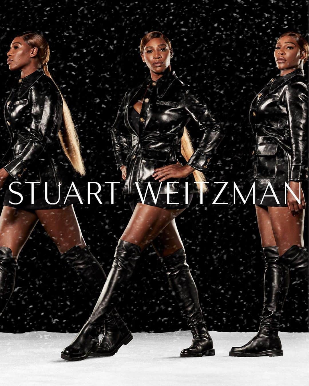 セリーナ・ウィリアムズさんのインスタグラム写真 - (セリーナ・ウィリアムズInstagram)「In my element with @stuartweitzman 🖤  #SWWinter」11月29日 23時04分 - serenawilliams