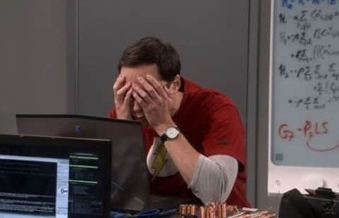 ビッグバン★セオリーのインスタグラム：「When you realise tomorrow is Monday 🙈  . . . @therealjimparsons @kaleycuoco @sanctionedjohnnygalecki @missmayim @themelissarauch #competition #giveaway #johnnygalecki #mayimbialik #kaleycuoco #melissarauch #simonhelberg #jimparsons #jerryoconnell #kunalnayyar #leonardhofstadter #amyfarrahfowler #pennyhofstadter #bernadettewolowitz #sheldoncooper #thebigbangtheory #bigbangtheory」
