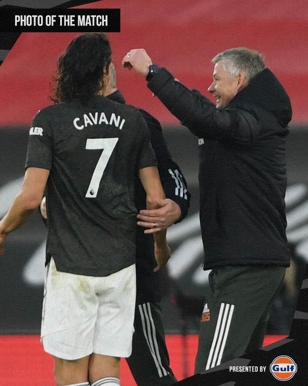 マンチェスター・ユナイテッドさんのインスタグラム写真 - (マンチェスター・ユナイテッドInstagram)「The boss knows a 𝐬𝐭𝐫𝐢𝐤𝐞𝐫 when he sees one 👏 #MUFC #PremierLeague #Cavani」11月30日 5時02分 - manchesterunited