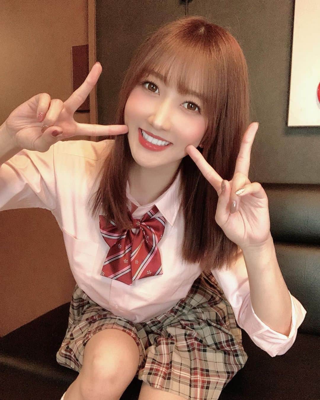 のインスタグラム：「着ちゃった🥺💖」
