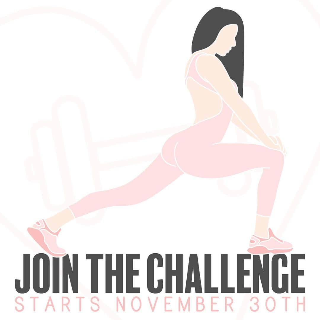 1.9m Fitness Inspirationのインスタグラム：「☀️ Leave a COMMENT below if you are joining the 11/30 challenge (or have any questions about how to sign up) !! 💕💪 Go to link in bio at @fitgirlsguide to learn more & join now. Full home exercise plan, no gym required, and a virtual community of 5m+ amazing women cheering you on!! 📝 This month’s phrase is #wefalltorise」