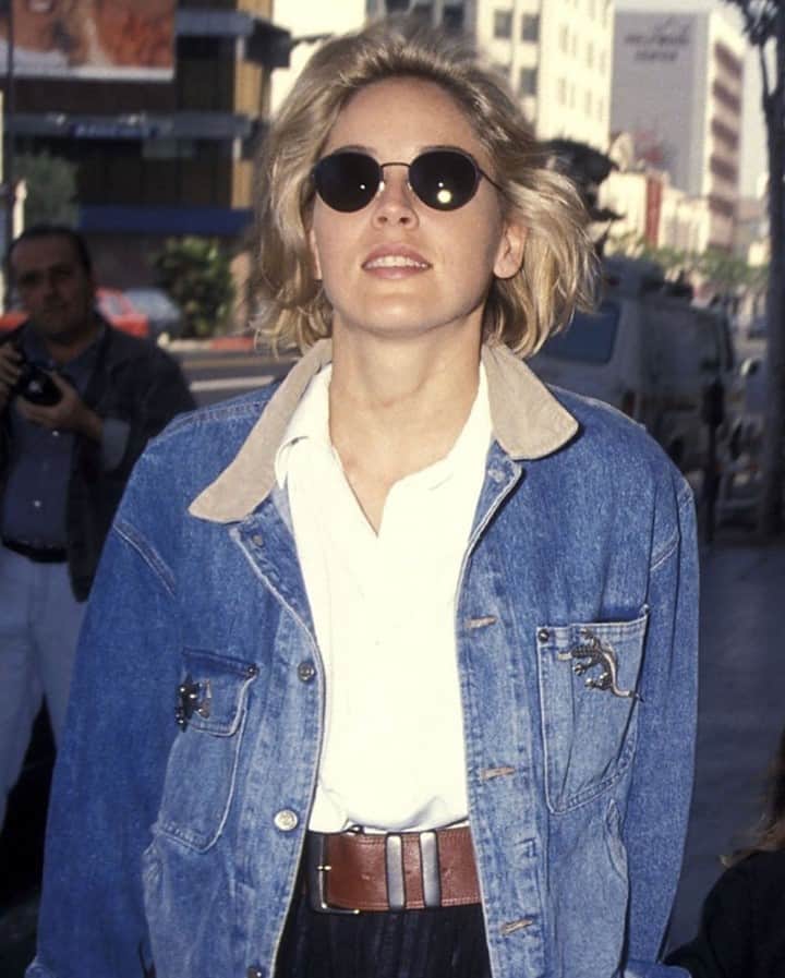 Warby Parkerのインスタグラム：「We've got @SharonStone to thank for this week's #frameinspiration 😎 RG @mrmattberman」
