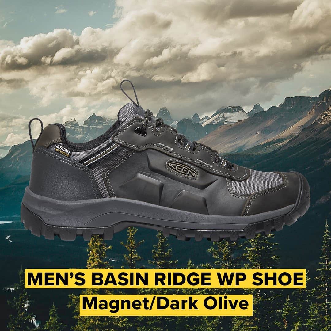 キーンさんのインスタグラム写真 - (キーンInstagram)「KEEN of the day! Basin Ridge Waterproof Shoe. Outside for them, extra savings for you. Now 50% off👌 Link in bio to shop.」11月30日 1時56分 - keen