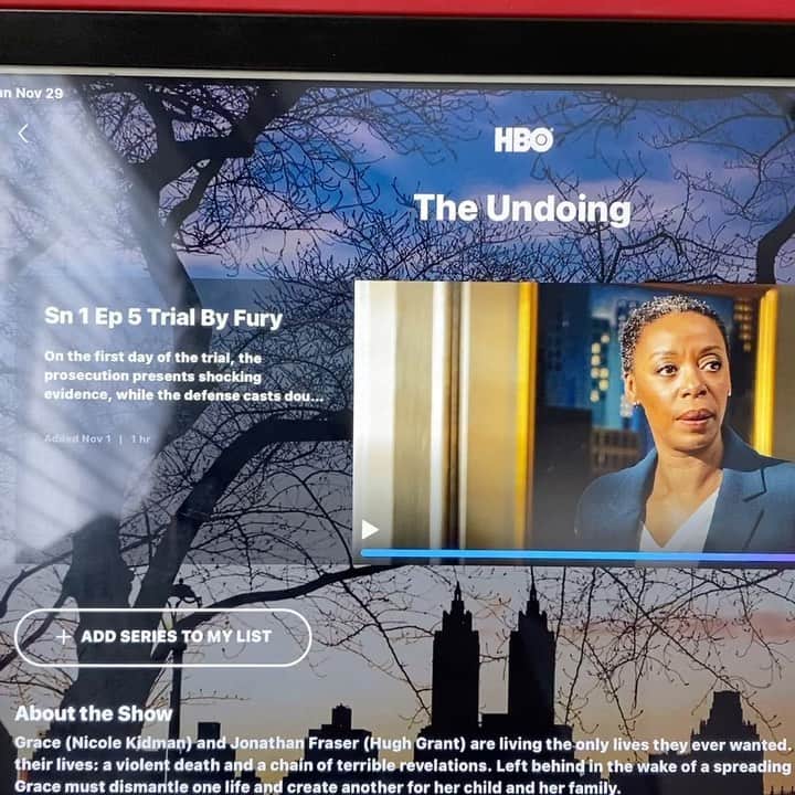 ヘザー・マクドナルドのインスタグラム：「Finale tonight of #theundoing You better watch and catch up because it will get spoiled for you! (Ok stop reading if you aren’t caught up)  Who do you think did it? @nicolekidman tell me, did your son find the hammer and think it was used by his dad or grandpa or you? See you at 6pm Pacific time @hbomax」