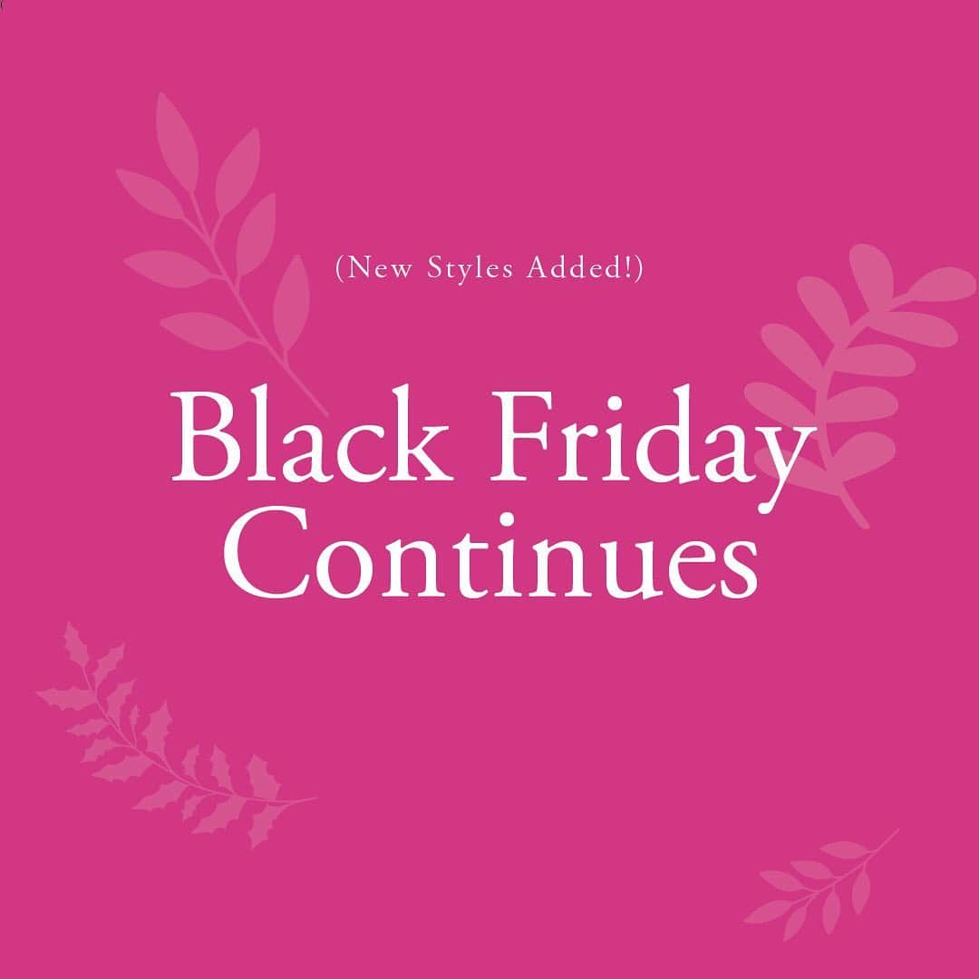 チャンルーのインスタグラム：「Our biggest sale of the year just got even better with NEW STYLES added! Take 30% off the Black Friday Edit and an extra 30% off Sale styles with code FRIDAY30. Hurry! Sale ends tomorrow!」