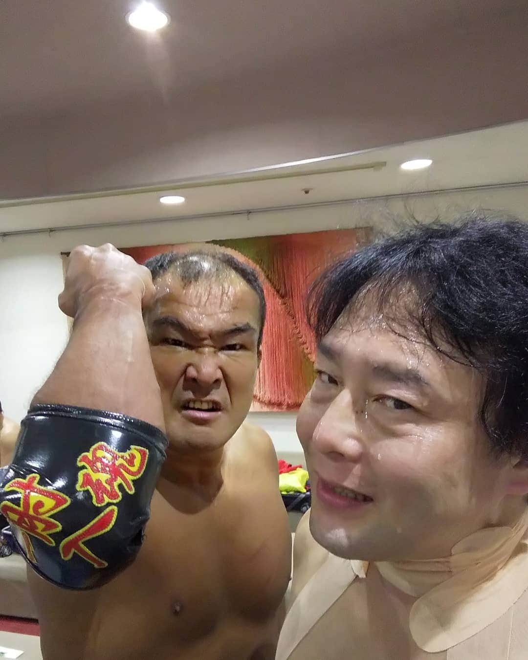 TAJIRIさんのインスタグラム写真 - (TAJIRIInstagram)「2nd win. #ajpw #tajiri #masatotanaka #ecw #wrestling」11月30日 14時07分 - tajiri.buzzsaw.yoshihiro
