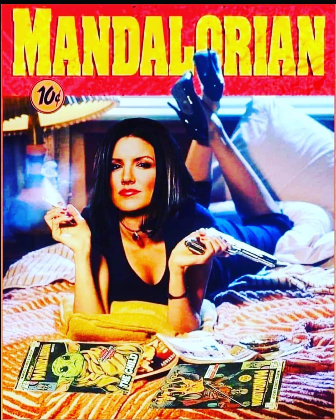 ジーナ・カラーノのインスタグラム：「I don’t know who did this but I love it. 😂❤️🔥」
