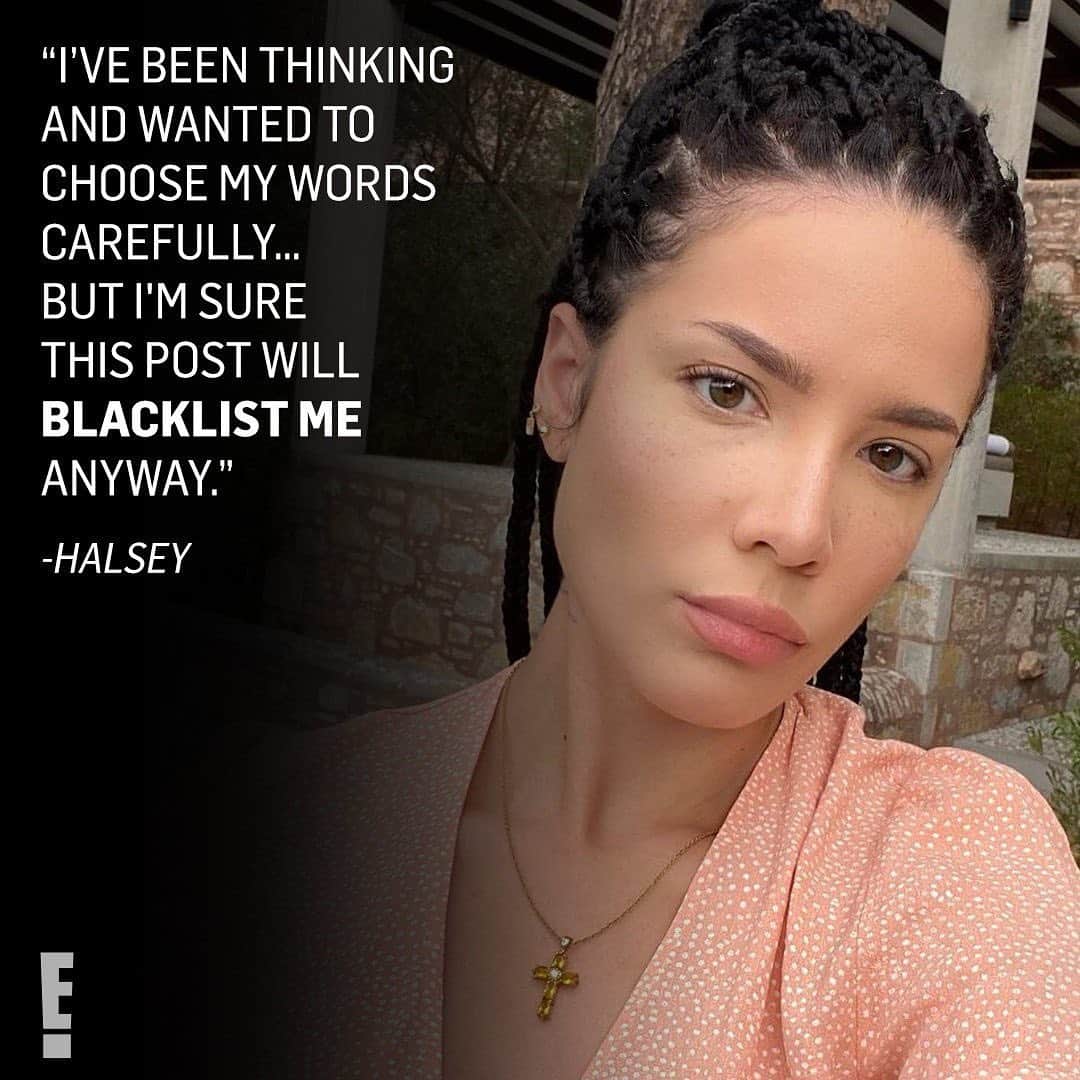 E! Onlineさんのインスタグラム写真 - (E! OnlineInstagram)「Following her #Grammys snub last week, Halsey slammed the Recording Academy, describing what she called the "elusive process" of nominations. Her full message, including accusations of “bribes”, is at the link in bio. (📷: Instagram)」11月30日 6時18分 - enews
