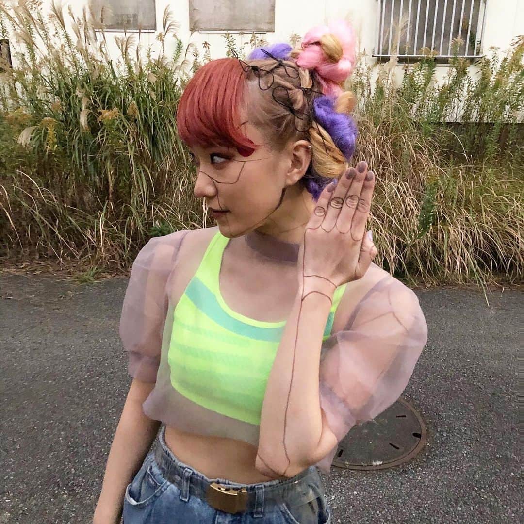 のインスタグラム：「ヘアメイクは全て @mubymari.i さん🥳」