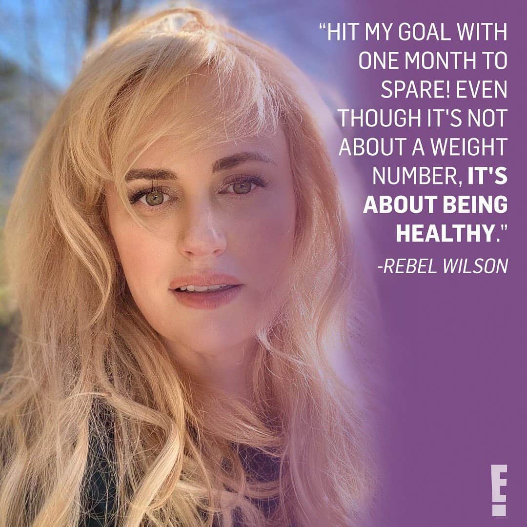 E! Onlineさんのインスタグラム写真 - (E! OnlineInstagram)「Rebel with a cause: being healthy. 💜(📷:@rebelwilson)」11月30日 8時32分 - enews