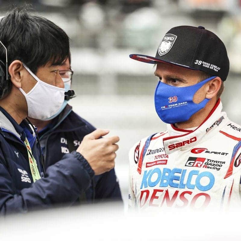 ヘイキ・コバライネンのインスタグラム：「We had a super fast car this weekend at Fuji, qualified 2nd but unfortunately had an accident at the beginning and damaged the car and had to do an extra pit stop. Disappointing way to end the season. Anyway big thank you to my team @team_sard and my teammate @yuone_n for this strange season and big thanks to Toyota and all Toyota fans for their support! #SuperGT #Toyota」