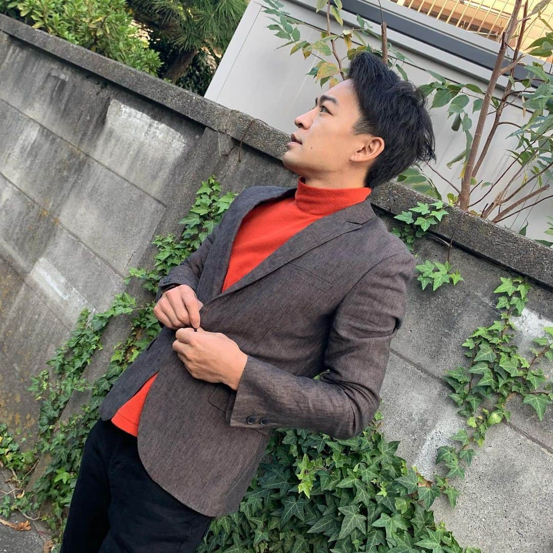 三嶋健太さんのインスタグラム写真 - (三嶋健太Instagram)「舞台ストップキス、無事終焉。  #mensfashion #fashion #orange #orangefashion #winterfashion #冬コーデ　#メンズ冬コーデ #俳優」11月30日 10時09分 - kenta87mishima