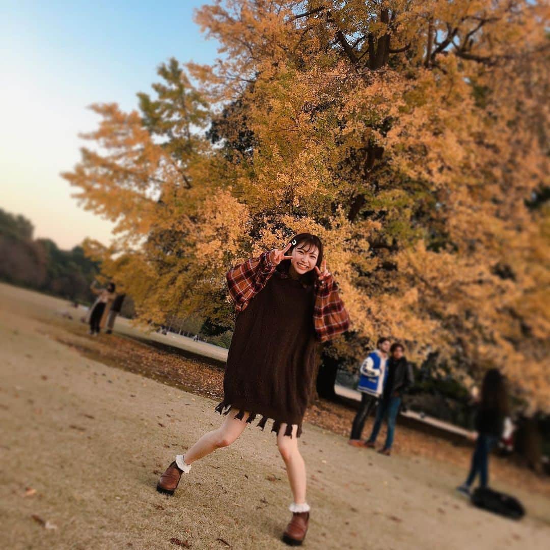 横道侑里のインスタグラム：「臭かった笑笑」