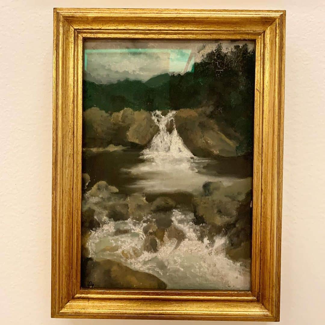 のインスタグラム：「Pintura a óleo que fizemos nos  anos 1990... #estudos #pinturadeobservaçao #tecnicas #osgemeos oil paint」