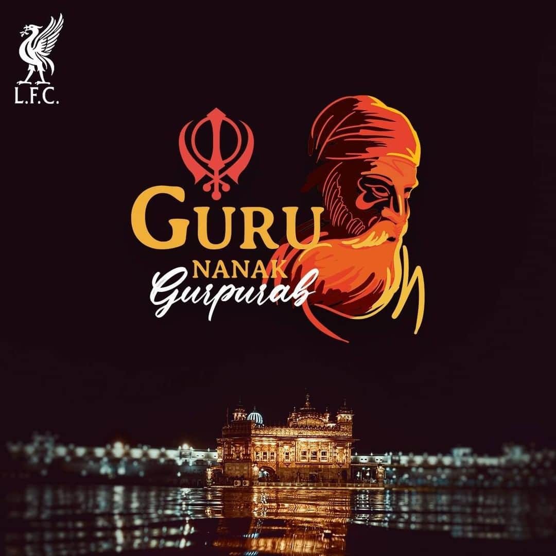 リヴァプールFCさんのインスタグラム写真 - (リヴァプールFCInstagram)「On this day of Guru Nanak’s Gurpurab, we are sending good wishes to the entire Sikh community across the world celebrating his birthday. #Gurpurab 🙏」11月30日 22時22分 - liverpoolfc