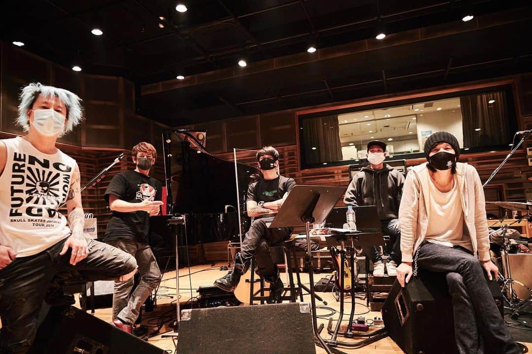 のインスタグラム：「Jive Turkey vol.5 に向けてリハーサルでした！ photo by Tsukasa Miyoshi #thehiatus」