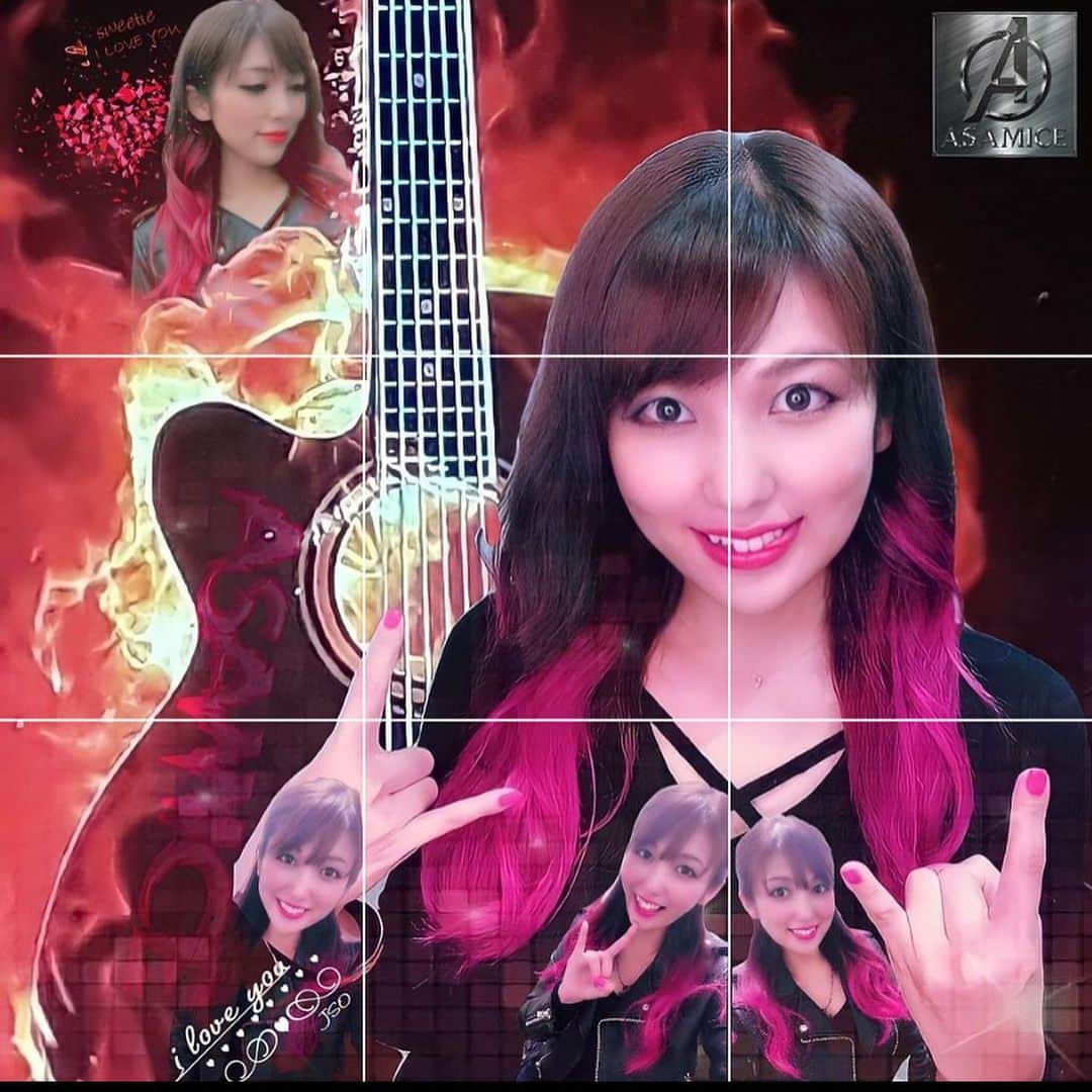 神谷麻美さんのインスタグラム写真 - (神谷麻美Instagram)「#ありがとう 💗🥰💗👼🏻💗✨  #metal ❤🎸💕✨」11月30日 23時04分 - asamice428