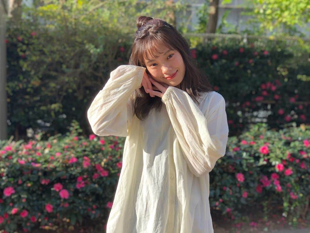 中山来未のインスタグラム：「作品撮り🐞🧣 hairmake photo by @__81.m  @koshi_kanae」
