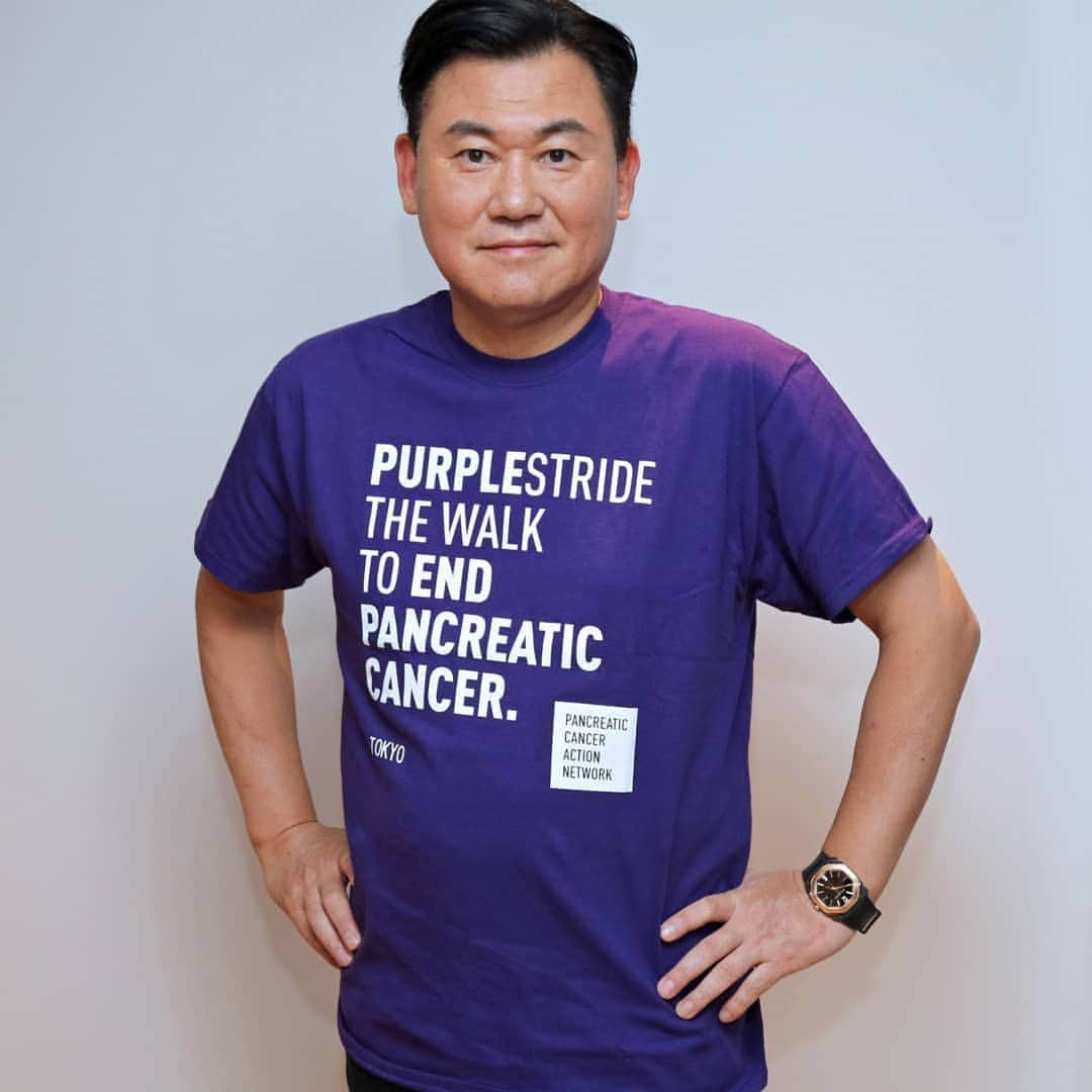 三木谷浩史のインスタグラム：「Conquer Cancer.」