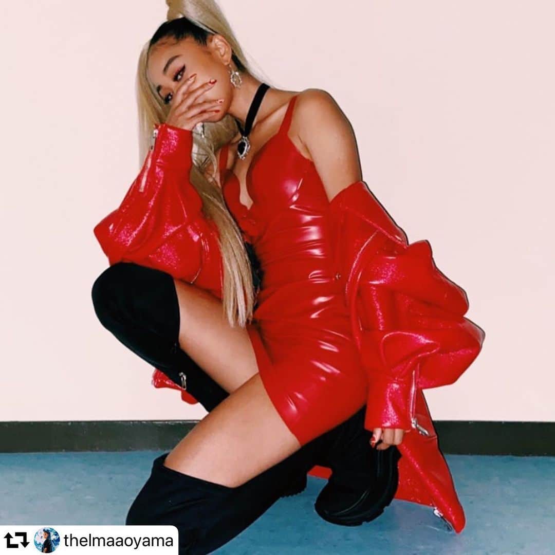 西村哲也のインスタグラム：「Arigato❤️ @thelmaaoyama  Styled by me と言うかミリコス❤️」