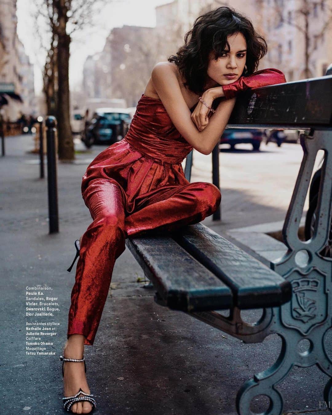 のインスタグラム：「The #PauleKaPress  December is around the corner.. Are you ready?   Décembre est à la porte.. Êtes-vous prêts?   📸 @photographerpetergehrke @grazia_fr   #PauleKa」