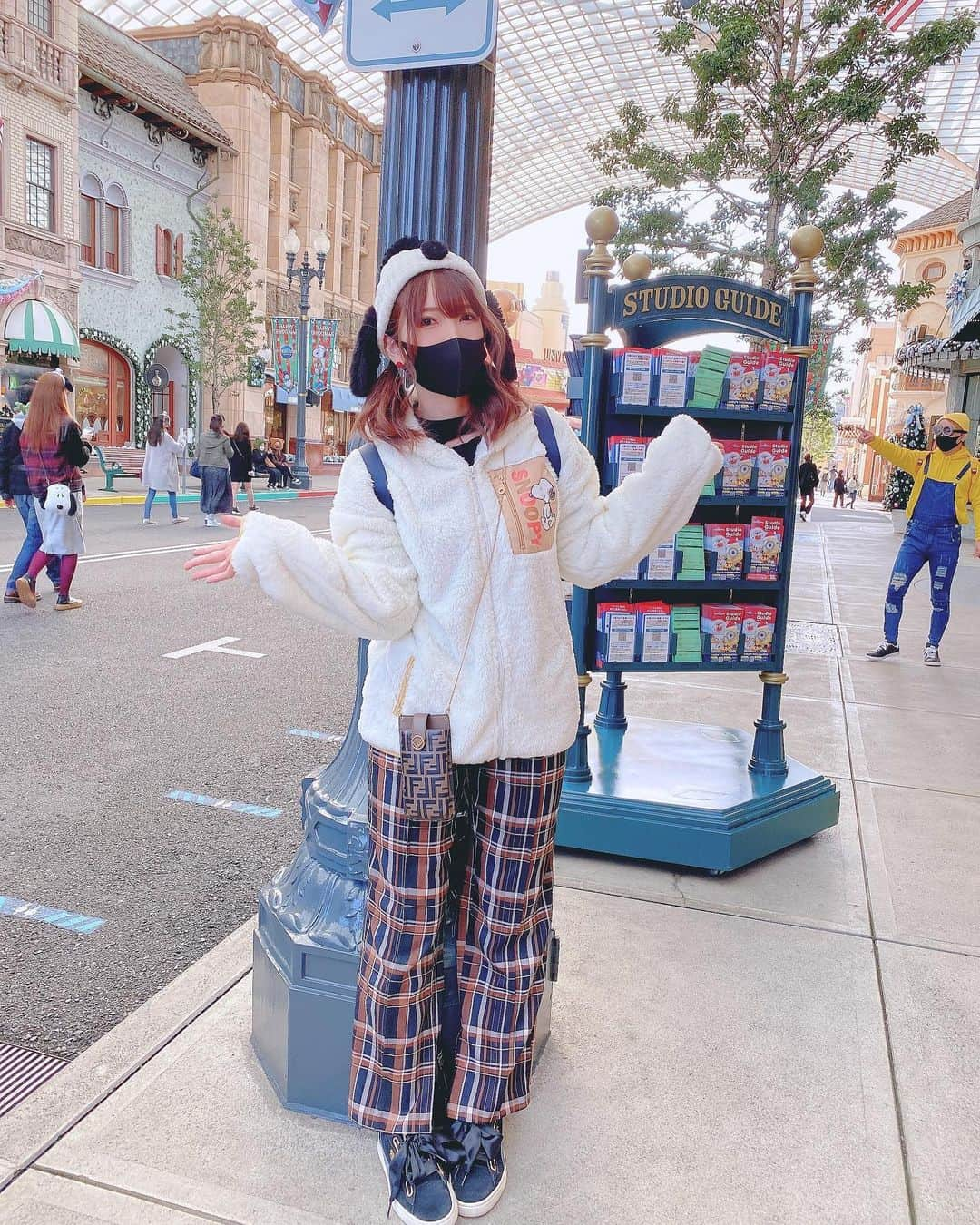 波多野結衣さんのインスタグラム写真 - (波多野結衣Instagram)「USJ♡ . . #usj #スヌーピー #マリオ #マリオカフェ #スーパーキノコドリンクボトル #はたちゃん #波多野結衣」11月30日 18時01分 - hatachan524