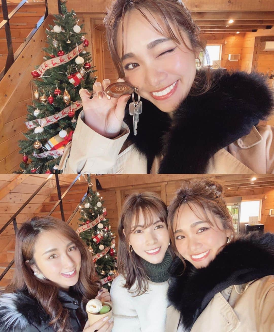 藤森マリナさんのインスタグラム写真 - (藤森マリナInstagram)「#まりなはんの旅メモ * * 📍三重県志摩市 ▶︎ @glampdome_isekashikojima #グランドーム伊勢賢島 * * 難波から乗り換えなし電車一本🚃 で行ける賢島✦✧ 春には春の…🌸 夏には夏の…🌻 良さがあるけども 秋冬はキャンプの メインシーズンとも言われる季節⛄️✨ * * もちろん冷暖房完備で お家のように過ごせる ドーム型テントサイトだから オールシーズン快適なんだけど 冬は特に星空も綺麗だし キャンプファイヤーも気持ちいいし 本当におすすめ☻！ * * 表紙の写真は芝生の上に キャンプスタイルのテントがはってある ベルグリーンというタイプ⛺️✨ よりキャンプ感が欲しい方は◎ もちろんこちらも冷暖房完備💁🏼‍♀️ こちらはこちらで映え♡ * * ストーリーで星空Bar見てくれたっ⁉️ もう最高じゃないっ⁉️🌠😍♥️ またそれは別で投稿するとして… 載せてる動画は↓ * ☑︎チェックイン→ハーゲンダッツ→テント →ベッドの取り合いガチじゃんけん　編 * ☑︎マシュマロ焼き焼き編 * ☑︎ハーゲンダッツ食べ放題撮影風景　編 * ぜんぶ見てね🥺⭐️💕 * * * #グランピング#キャンプ#キャンプコーデ#キャンプ女子#冬キャンプ#志摩市#伊勢志摩旅行#まりなはんコーデ#焼きマシュマロ#星空bar」11月30日 19時01分 - maaarina0806