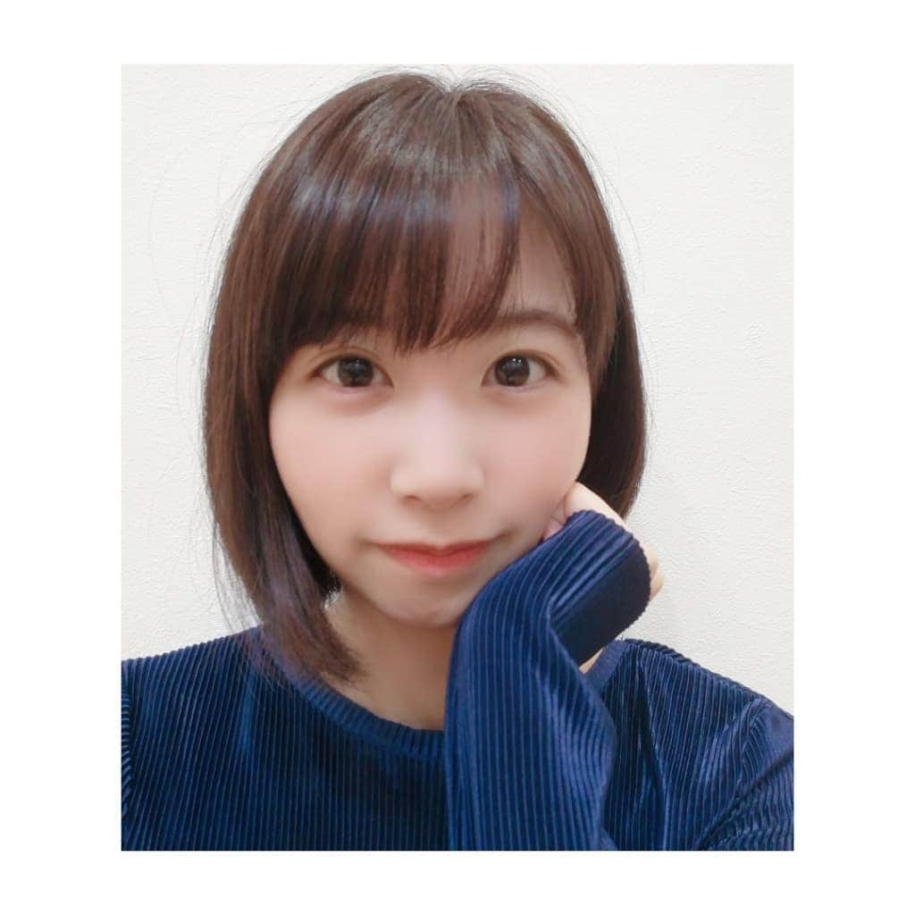 服部彩加さんのインスタグラム写真 - (服部彩加Instagram)「髪の毛を切ってきました💇✨✨ そして少し染めてみたよ～!! イメチェン!! 髪乾くの早そう｡o＠(･_･)＠o｡✨✨  #ヘアカット #ボブ #bob #haircut #hairstyle  #hair」11月30日 19時17分 - saika_hattori0228