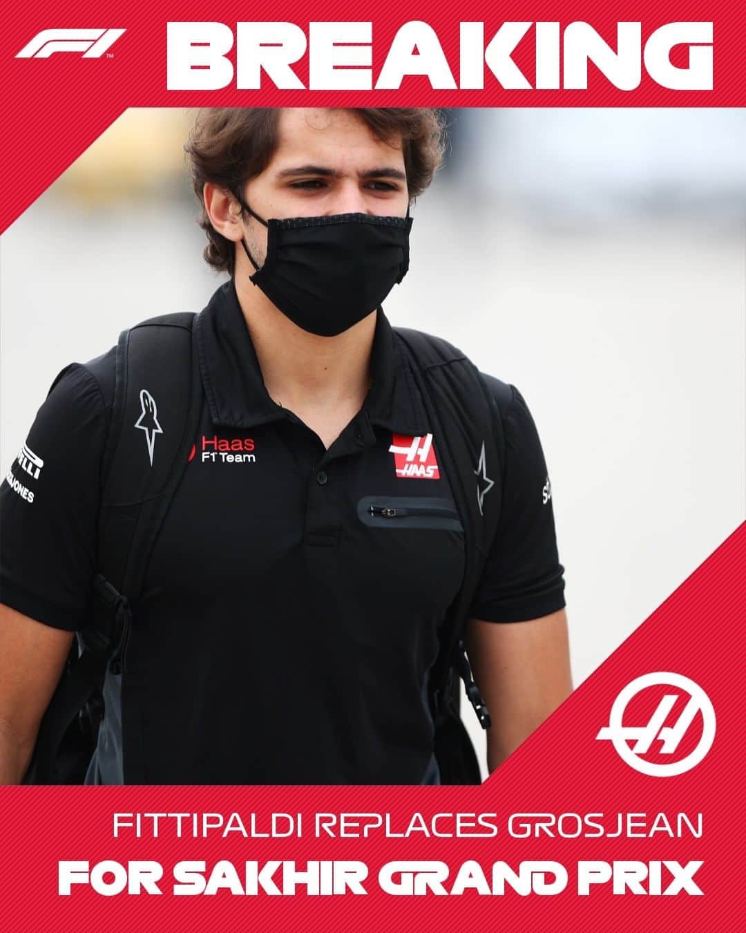 F1さんのインスタグラム写真 - (F1Instagram)「Pietro Fittipaldi will replace Romain Grosjean for this weekend's Sakhir Grand Prix, @haasf1team have confirmed  Grosjean remains in hospital where he is being treated for burns to the back of his hands. Haas say he is expected to be released on Tuesday  #F1 #Formula1 #Motorsports @pifitti」11月30日 19時34分 - f1