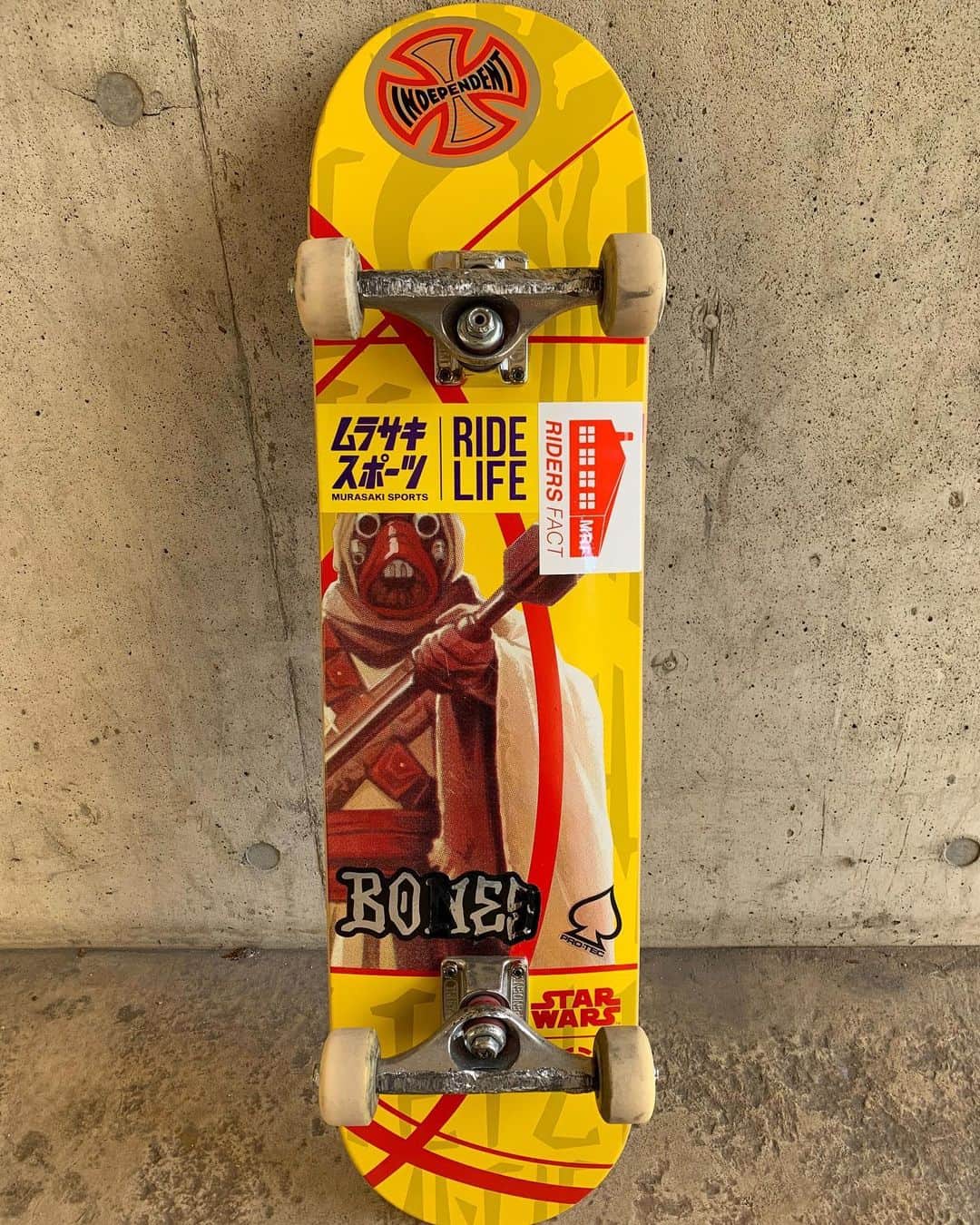 西矢椛のインスタグラム：「@elementjapan × @starwars  @elementbrand @elementskateboards   #skateboard #skate #starwars #elementjapan #elementskateboards」