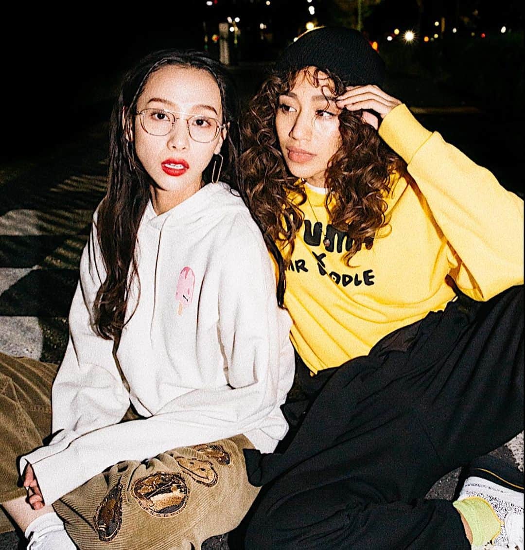 Megha Shrestha のインスタグラム：「@pumajapan #findyourownpumastyle  💛💛💛💛💛💛💛 SWIPE →→to see more」