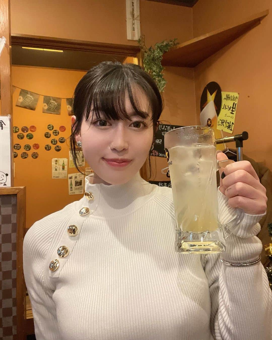 のインスタグラム：「柚子🍺ハイボール」