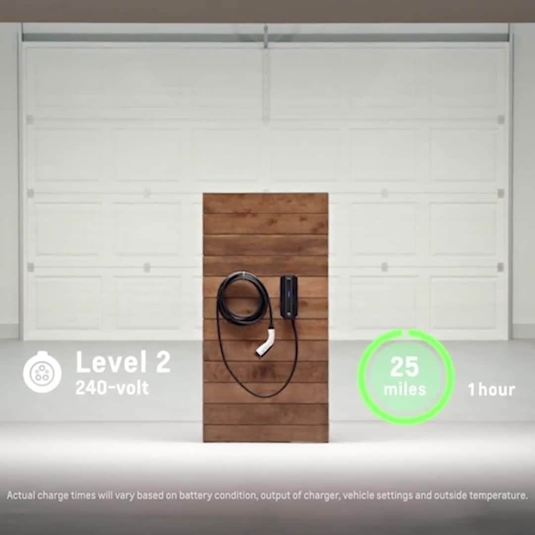 シボレーのインスタグラム：「We’re positive you’re going to love this. Learn how you can have an at-home Level 2 charger installed for your #Chevy #BoltEV. Check out the link in our bio for the full video.」