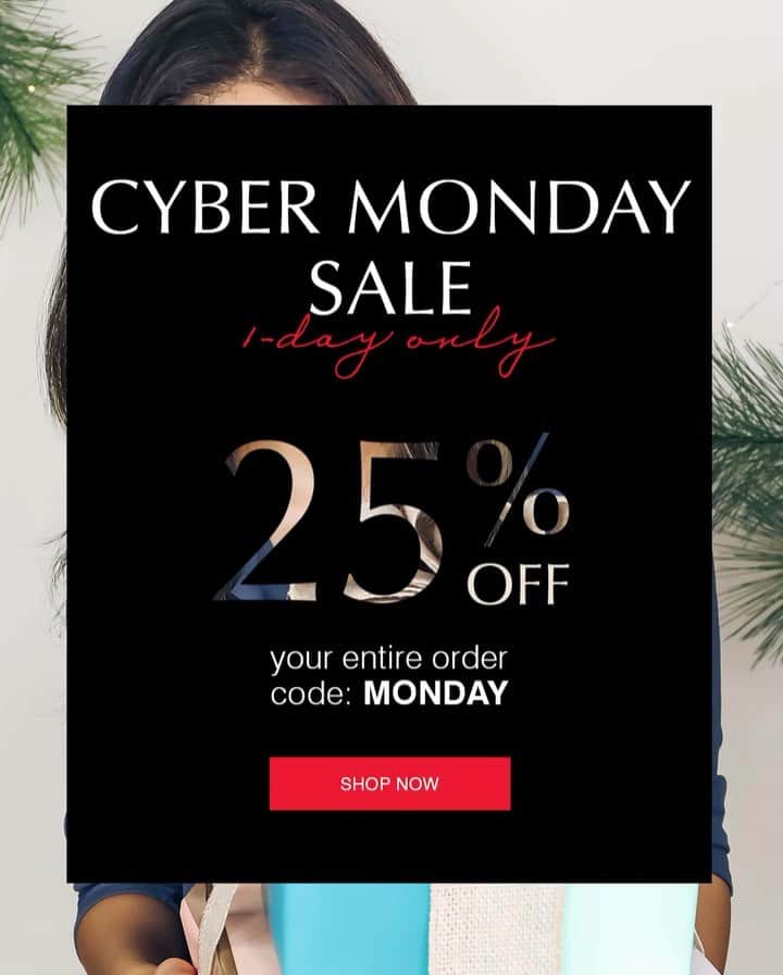 John Masters Organicsのインスタグラム：「Cyber Monday Starts Now!⁠⠀ ⁠⠀ Save 25% on all orders with code MONDAY」