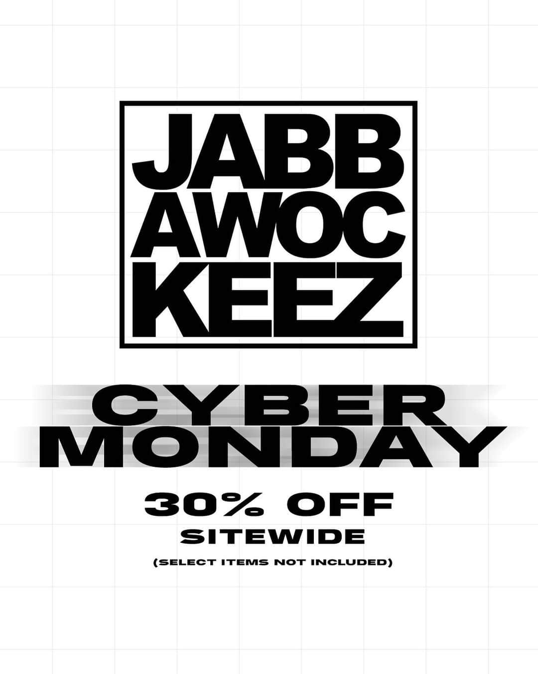 Jabbawockeezさんのインスタグラム写真 - (JabbawockeezInstagram)「🚨 Cyber Monday Sale 🚨  30% off Sitewide (select items not included) USE CODE: JABBAMONDAY30  Spend $100+ to qualify for free shipping to domestic USA only.   Mystery T-Shirt Box 📦 while supplies last Available in Adult, Youth, or Toddler.  Prices dropped on each box!  Get yourself and your loved ones the perfect gift this year 🎁   http://www.JBWKZ.com  @jabbawockeez  Link in bio!」12月1日 0時25分 - jabbawockeez