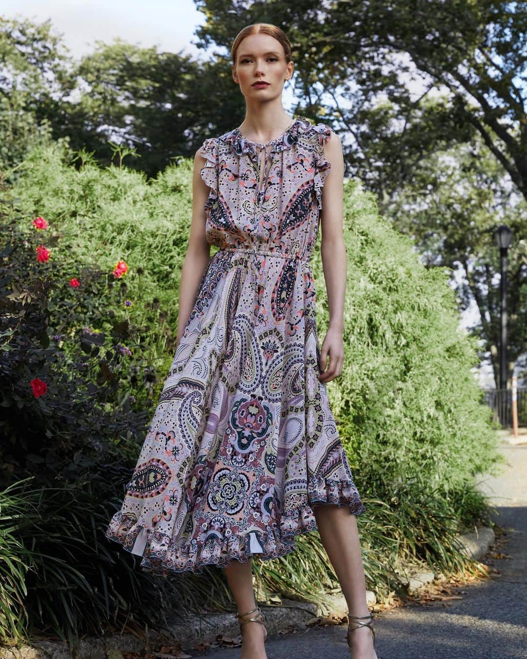 Saks Fifth Avenueのインスタグラム：「Introducing the #OnlyAtSaks @etro capsule collection filled with playful prints in ladylike silhouettes.」
